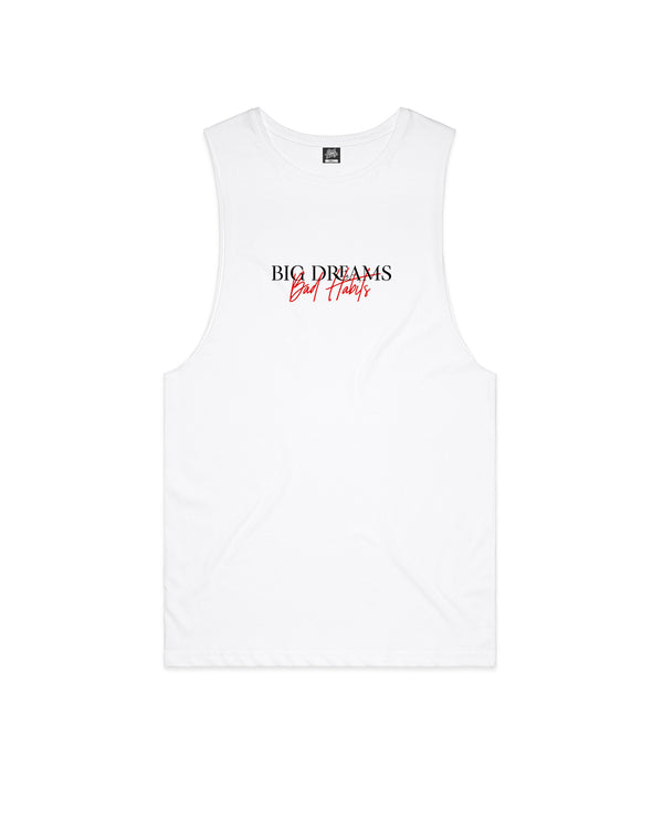 The Motto Tank - White